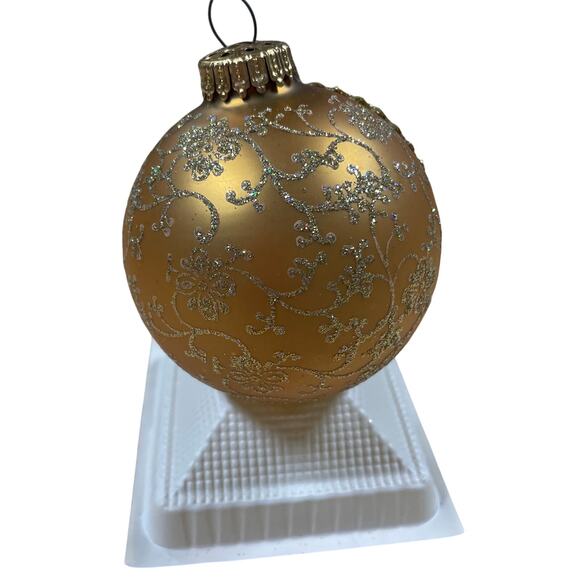 Santa On Silk Krebs Christmas Ornament 1912 Sint Niklaes Used Complete With Box - Picture 3 of 7